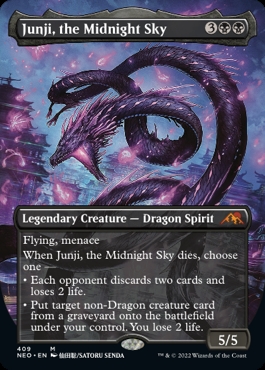Junji, the Midnight Sky Kamigawa- Neon Dynasty Alternate Art